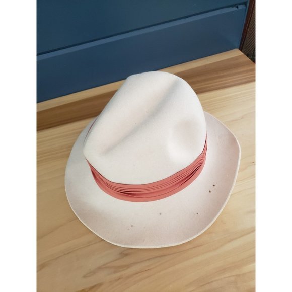 Vintage Wool Felted Summer Hat - Picture 2 of 9